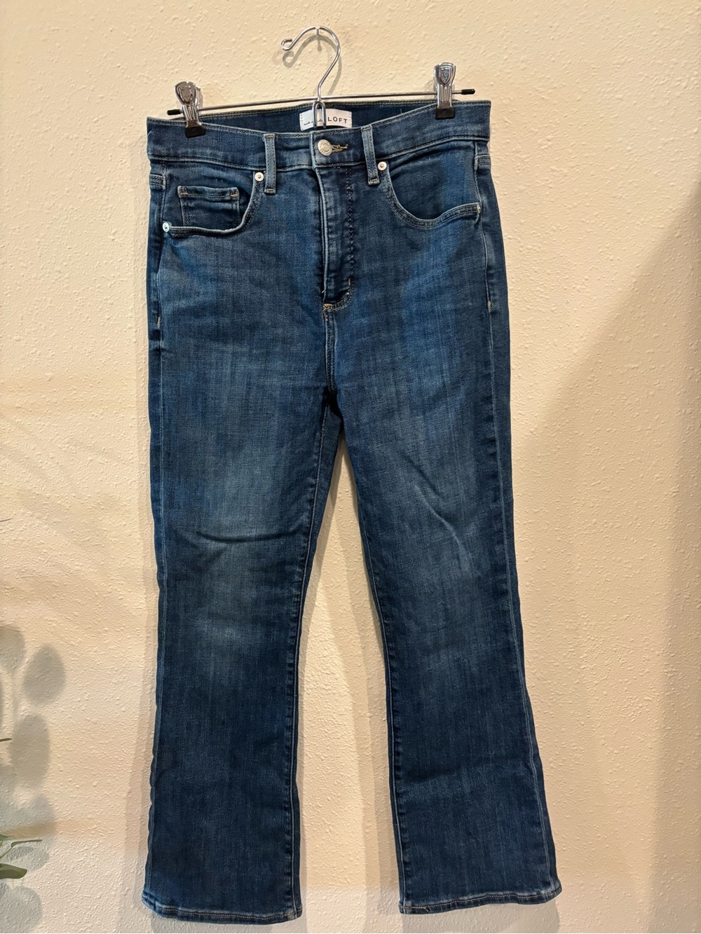 LOFT Women's kick crop jeans 4